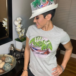 Hand Painted Fedora Customized Puerto Rico and More by Izis La - Etsy