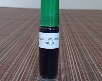 Black Woman Unique Fragrance Body Oil 1/3oz Roll On