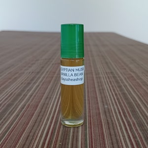 EGYPTIAN VANILLA BEAN Musk Body Oil - 100% Pure and Thick