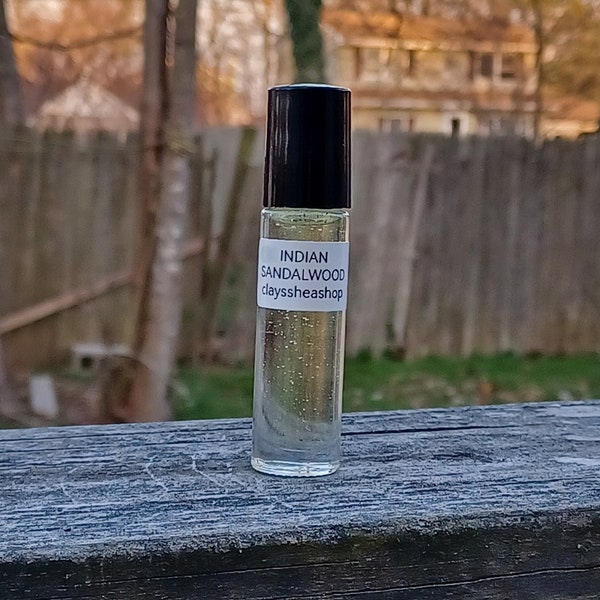 Indian Sandalwood Fragrance Body Oil 1/3 oz