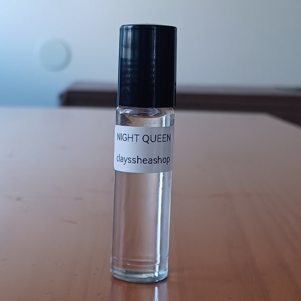 Huile pour le corps parfumée Night Queen 1/3 oz à bille