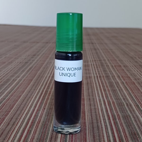 Black Woman Unique Fragrance Body Oil 1/3oz Roll On