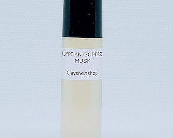 EGYPTIAN GODDESS MUSK Fragrance Body Oil - 100% Pure 1/3 oz Roll On