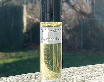 Coco Mango Fragrance Body Oil 1/3oz Roll On (U)