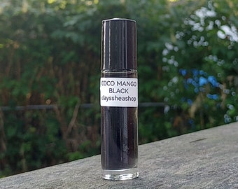 BLACK COCO MANGO Fragrance Body Oil - 100% Pure and Thick