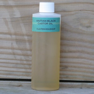 Pure Organic Natural Dark Black Haitian Castor Oil L 'huile Mascreti