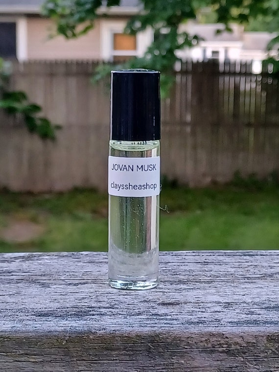 Jovan Musk Type Essential Oil Fragrance Perfume Body Oil 1/3oz