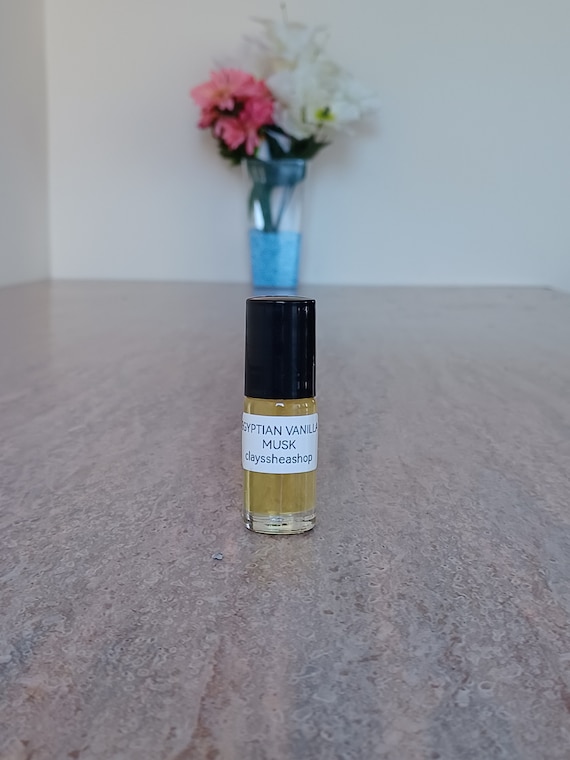 Egyptian Vanilla Musk Body Fragrance Perfume Oil Roll on 5 ML/1 Dram 