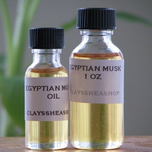 EGYPTIAN MUSK GOLD Fragrance Body Oil - 100% Pure And Thick