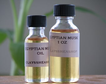 EGYPTIAN MUSK GOLD Fragrance Body Oil - 100% Pure And Thick
