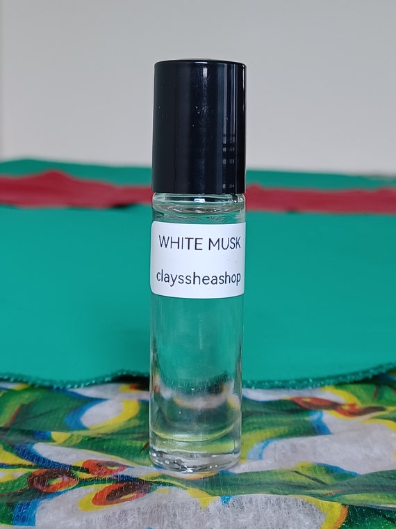 White Musk Essential Oil Fragrance Perfume Body Oil 1/3oz Roll On 