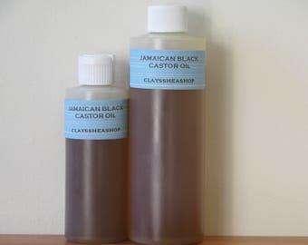 Pure Organic Natural Unfiltered 100% Jamaican Black Castor Oil