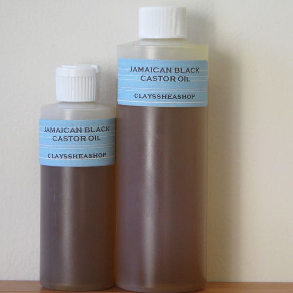 Pure Organic Natural Unfiltered 100% Jamaican Black Castor Oil