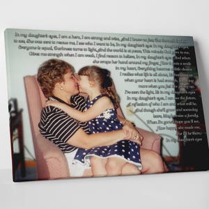 Custom mom gifts from daughter, mother birthday gift picture, mother in law gift birthday, Mothers day personalized gift for mom photo frame image 6