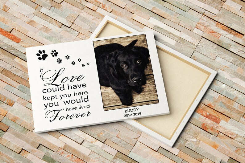 Dog Memorial Gift Loss of Dog Dog Loss Gift Pet Memorial Etsy