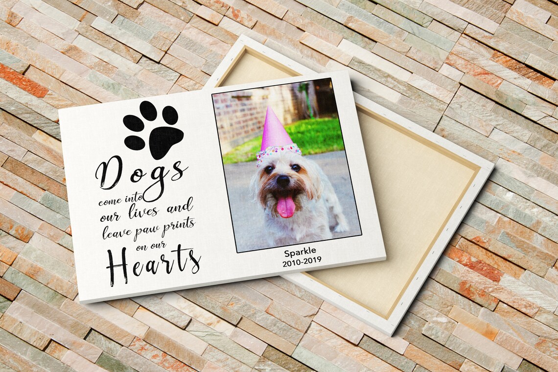 Dog Memorial Gift Loss of Dog Dog Loss Gift Pet Memorial Etsy