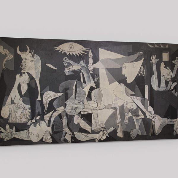 Guernica toile mur art reproduction à l’huile par Pablo Picasso