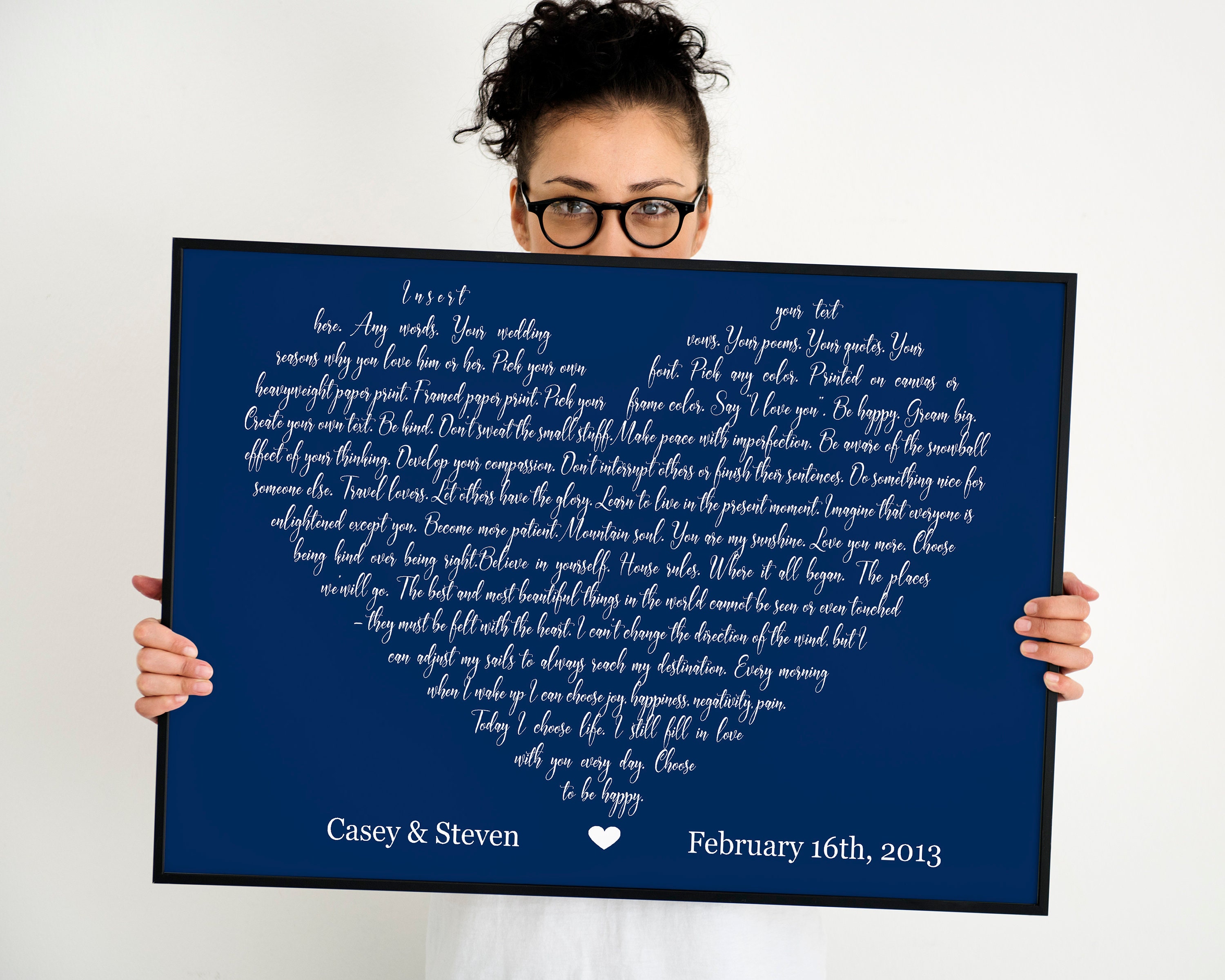 Personalized Song Lyric Wall Art Custom Wood Signs Music Etsy UK