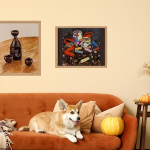Painted From Life Gallery Set | 2-Piece Printable Art Collection | Cozy Studio & Still Life Wall Decor