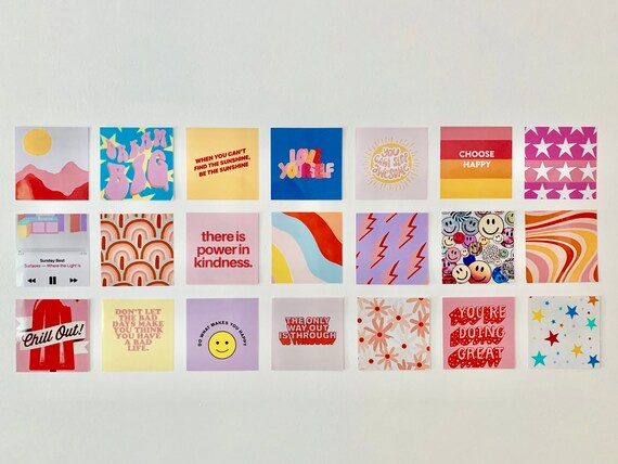 The Choose Kindness Pack. 21 ct. print set. Bedroom Prints | Etsy