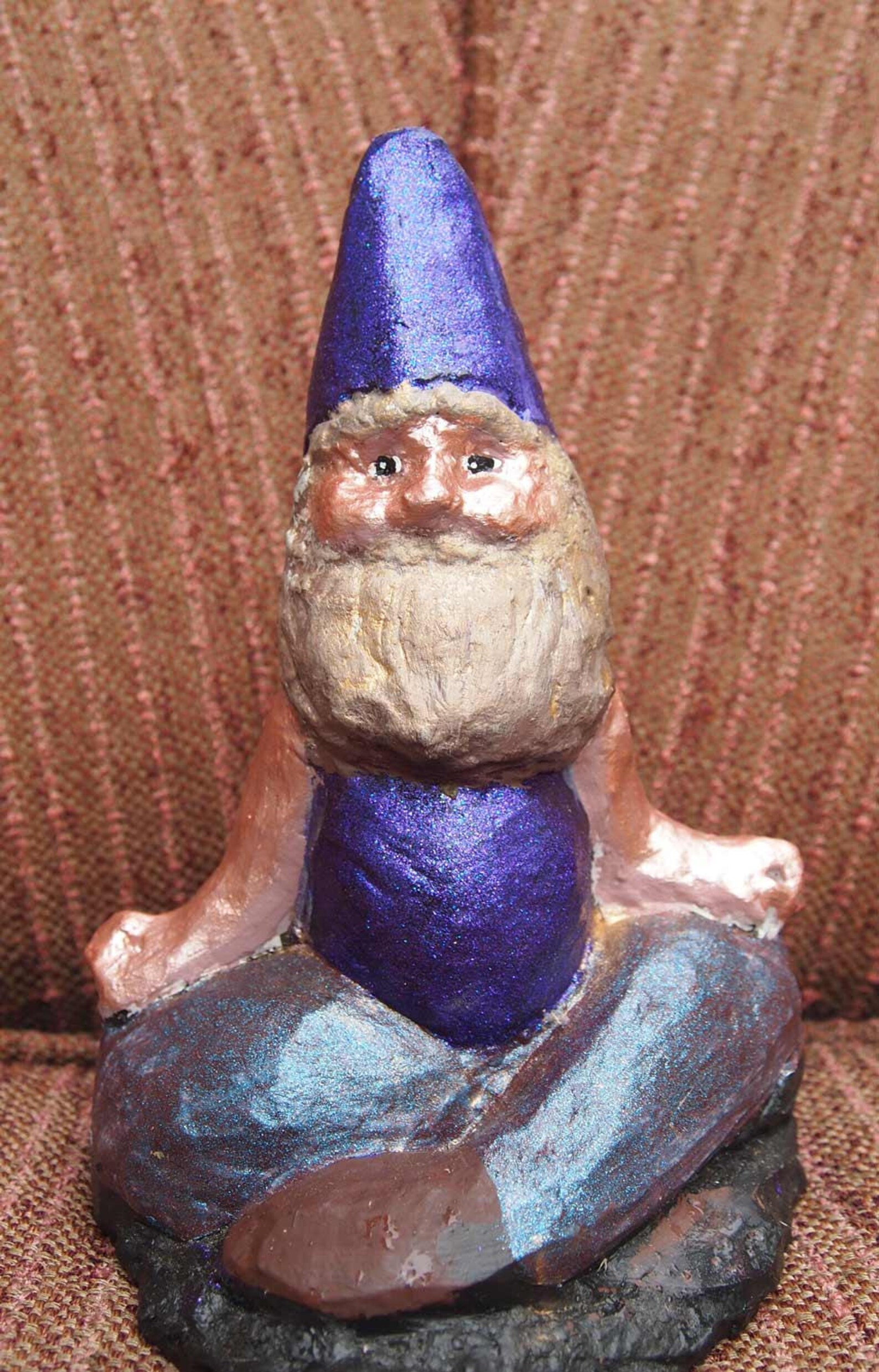 Golden Garden gnomes hand made outdoor concrete gnomaste Etsy