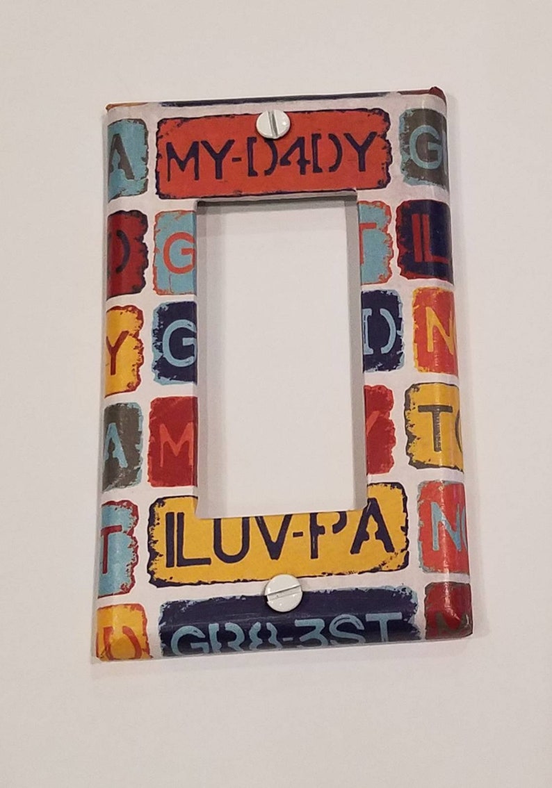 Car Themed Light Switch Covers off Road Switchplate ATV Etsy