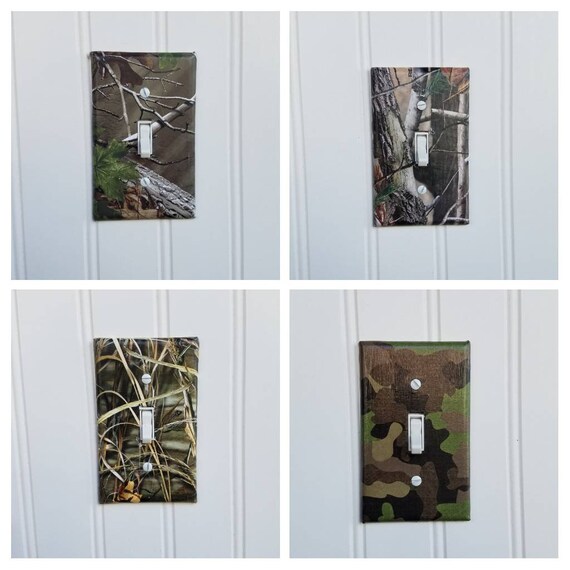 Realtree Camouflage Switchplate Light Switch Cover Pink Camo Etsy