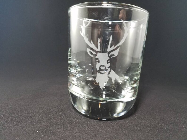 Deer Etched Tumblers Deer Cocktail Glasses Etched Etsy