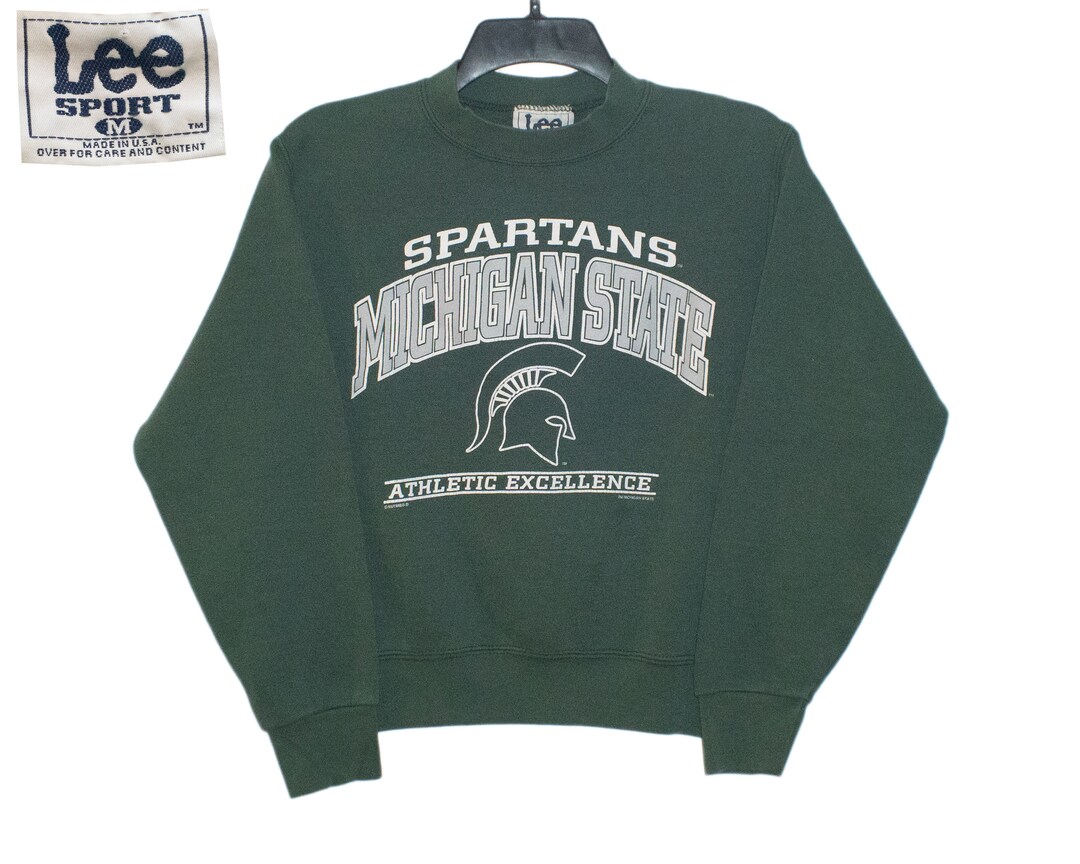 Vintage Spartans Michigan State University Athletic Excellence MSU