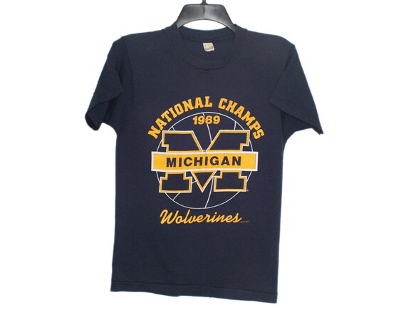 Vintage University of Michigan Basketball 1989 National Champs