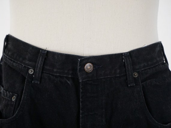 Vintage 90's Men's Gap Baggy Fit Oversized Black … - image 2