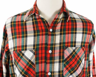 トップス Vintage 80s Plaid BIG MAC Flannel Shirt vintage Big Mac plaid flannel shirt – 86 Vintage