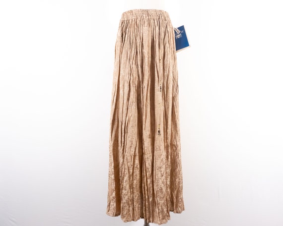 Vintage New Deadstock Ship'n Shore Taupe Skirt Me… - image 1