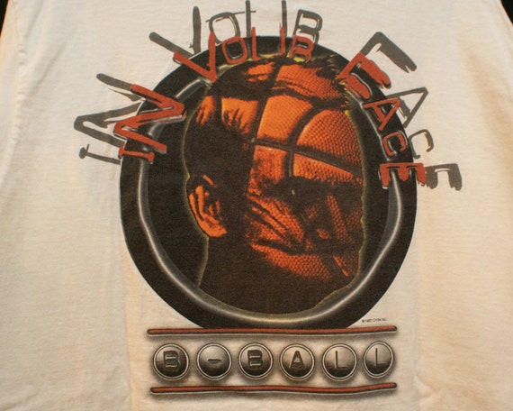 Vintage In Your Face B-Ball 90's Old Man Smashed … - image 2
