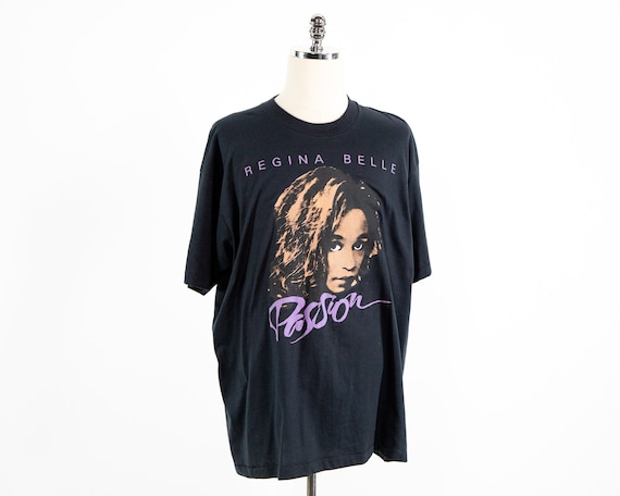Vintage Regina Belle Passion Black T-shirt Xx-large 2XL A Whole