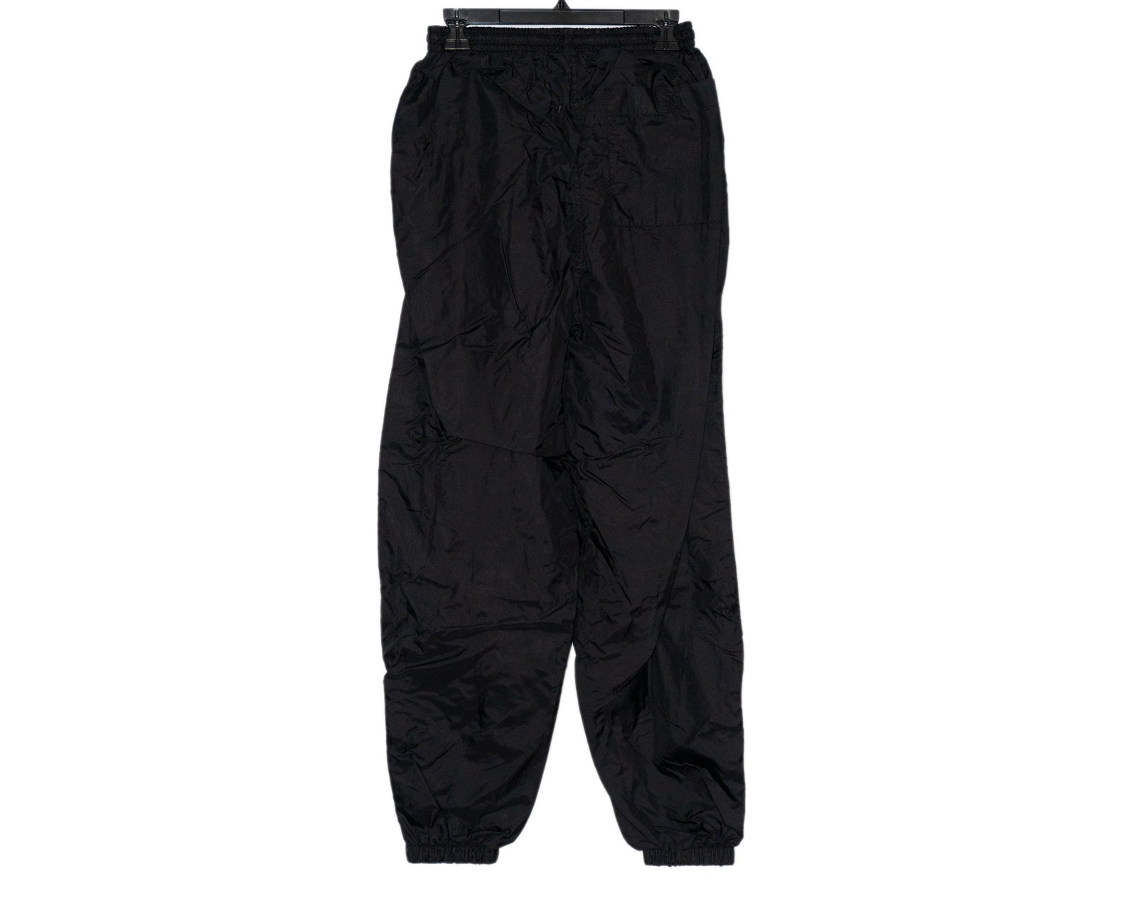 black windbreaker cargo pants