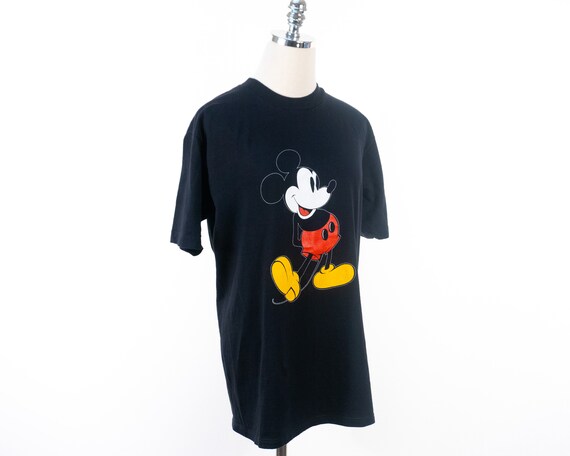 Vintage Disney Classic Mickey Mouse Tourist Tourism Souvenir Black
