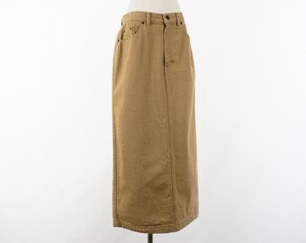 long khaki skirts 2020