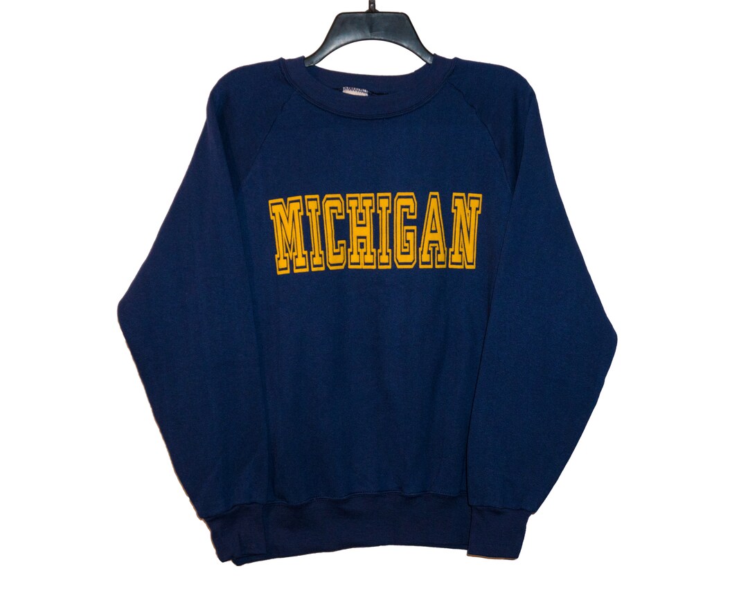 Vintage Classic 80's University of Michigan Wolverines - Etsy