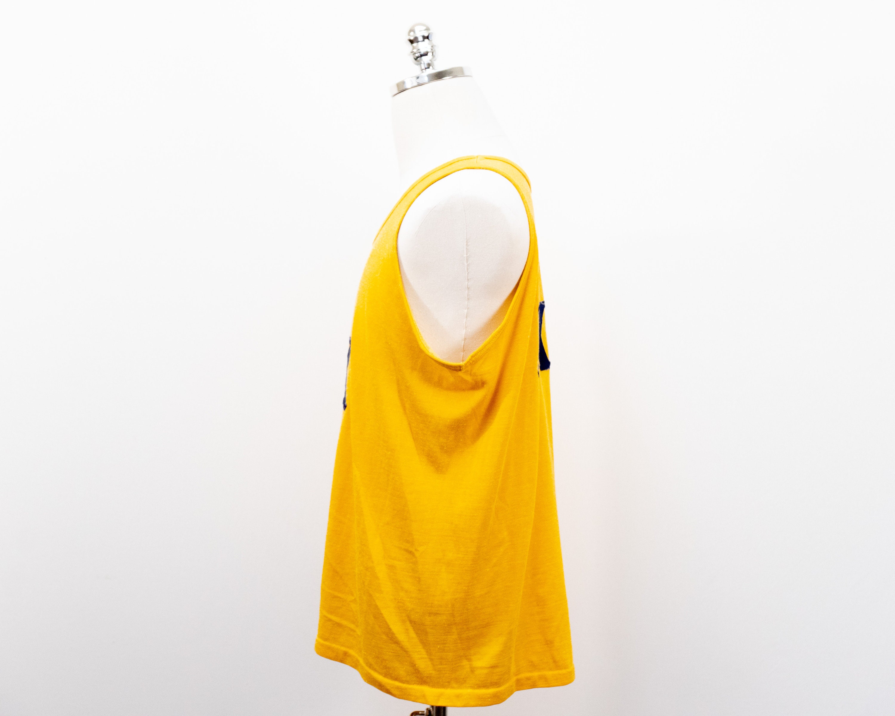 Vintage Mason Athletic Wear XX Chi Fraternity Gold Yellow Jersey