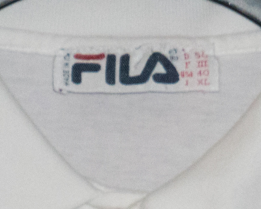 Vintage Fila 90's White Polo Tennis Sport Geometric Neon | Etsy