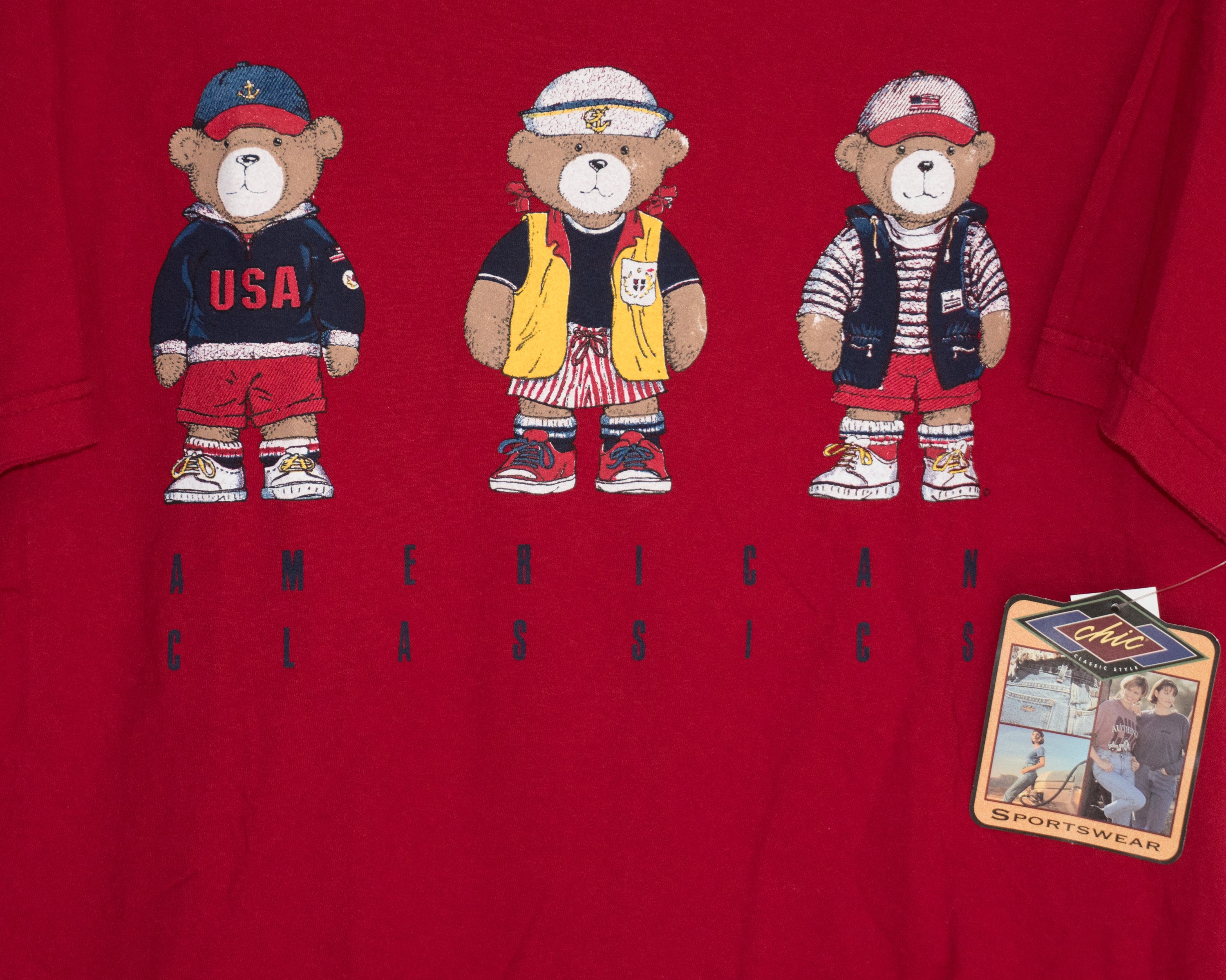 Vintage New Deadstock Chic Bootleg Rip-off Ralph Lauren Polo Bear ...