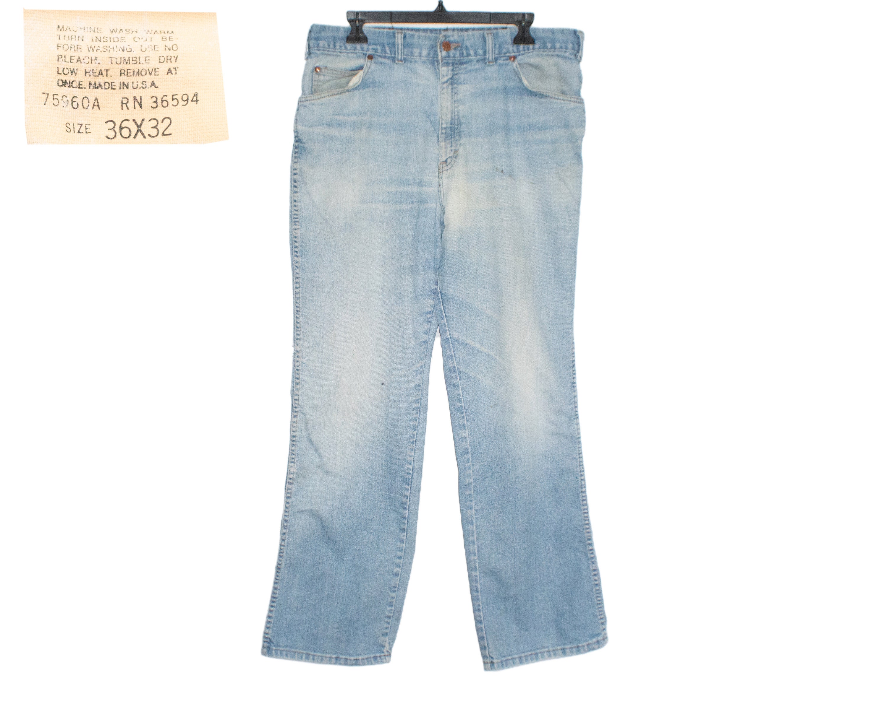 Vintage Long Haul Trucker Light Wash 