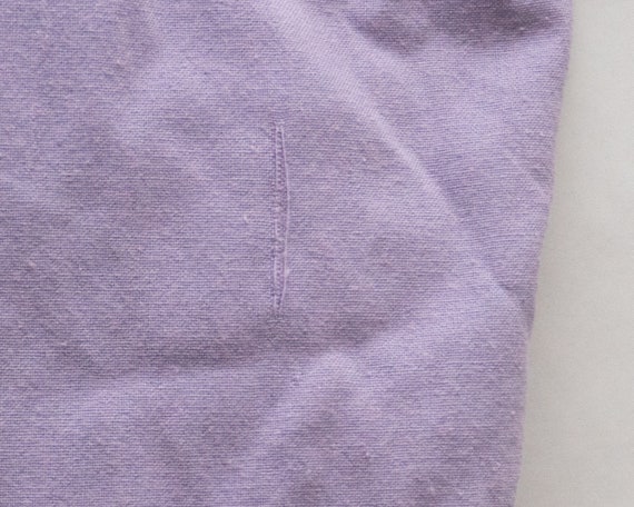 Vintage Light Pastel Lilac Purple Gitano Plus Tan… - image 6