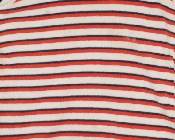 Vintage Red White Blue Striped Terry Cloth Tank Top X… - Gem