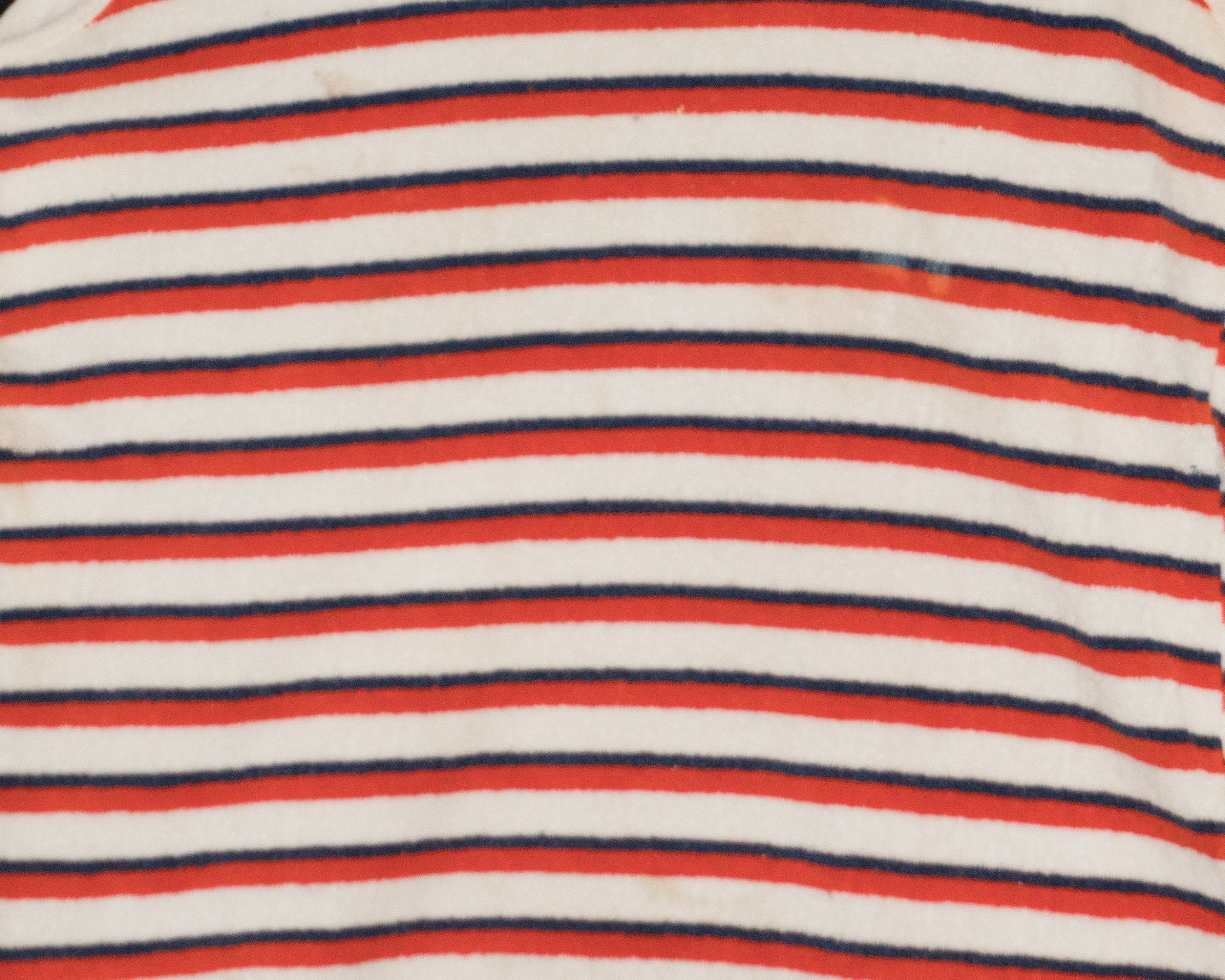 Vintage Red White Blue Striped Terry Cloth Tank Top X-small - Etsy