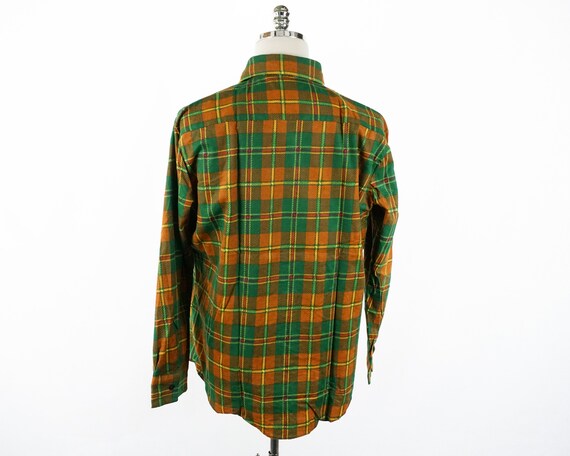 Vintage Royal Choice Green Brown Red Yellow Plaid… - image 4