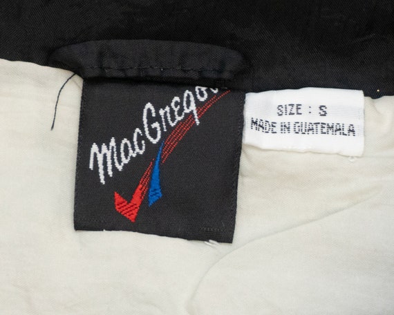 Vintage MacGregor Off White and Black Color-block… - image 3