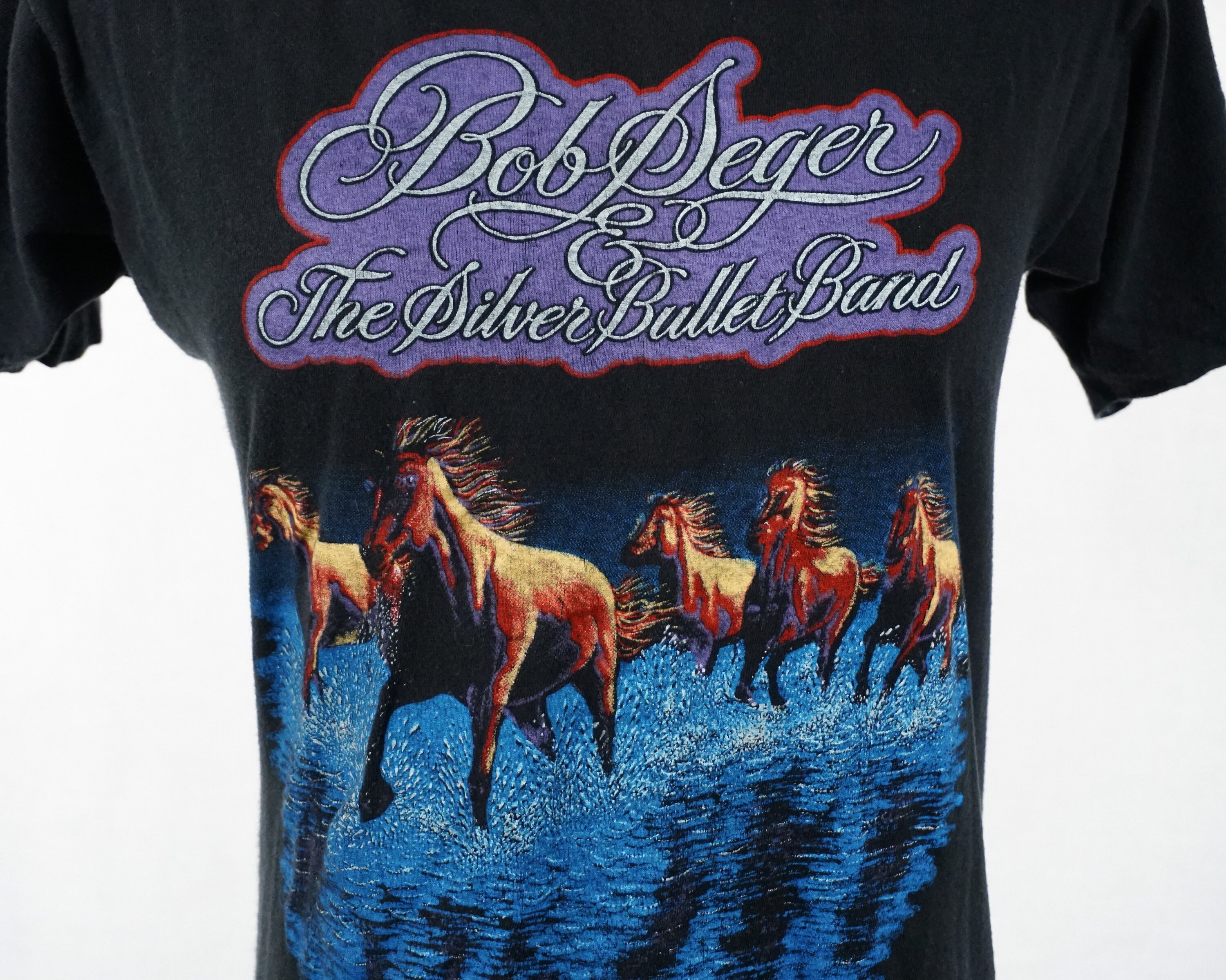 Vintage Bob Seger and the Silver Bullet Band Touring Against the
