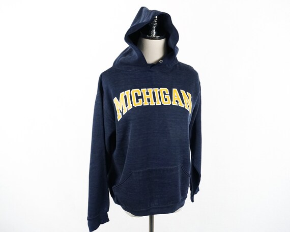 Vintage University of Michigan Wolverines Russell… - image 1